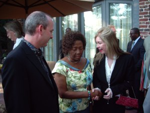 Consul Biggs Sparkuhl Meets First Lady of Ghana