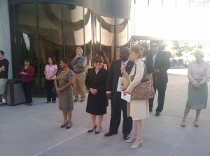 Recognizing Viviana Mehner Consul Biggs Sparkuhl introduces Viviana Mehner to Councilman Ricki Barlow