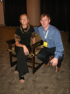 one_good_chair Susan Drescher and Jason Gustafson with Award-Winning Chair